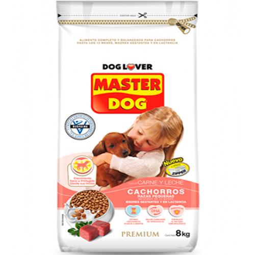 MASTER DOG CACHORROS RAZAS PEQUEÑAS CARNE 8 KG