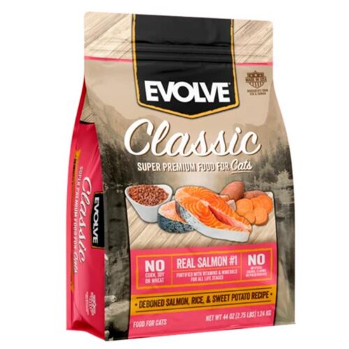 EVOLVE CAT CLASSIC SALMON, RICE & SWEET POTATO