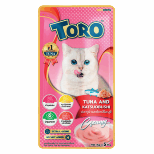 toro creamy atun para gatos